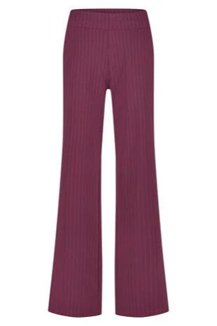 Lady Day  Broek Skyler Cherry Pinstripe