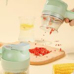Kitchora | Multifunctionele Elektrische Groentesnijder Set