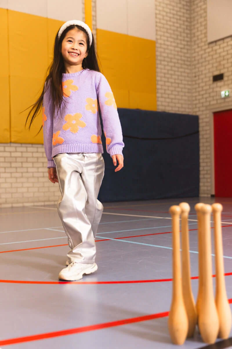 Quapi Girls Broek DOT Silver - Afbeelding 4